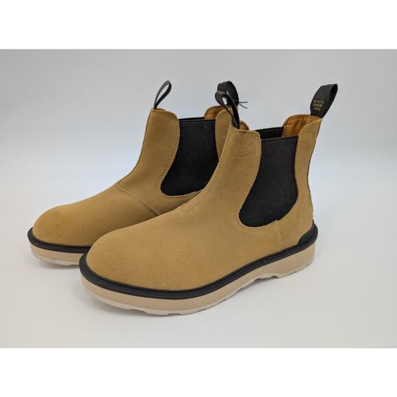 Sorel Women's Hi-Line Chelsea Waterproof Suede Geo Yellow Size 10 - Picture 2 of 9